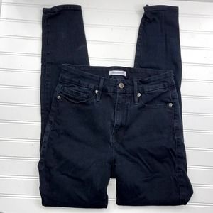 Good American Good Legs Dark Blue/Black jeans size 6 / 28